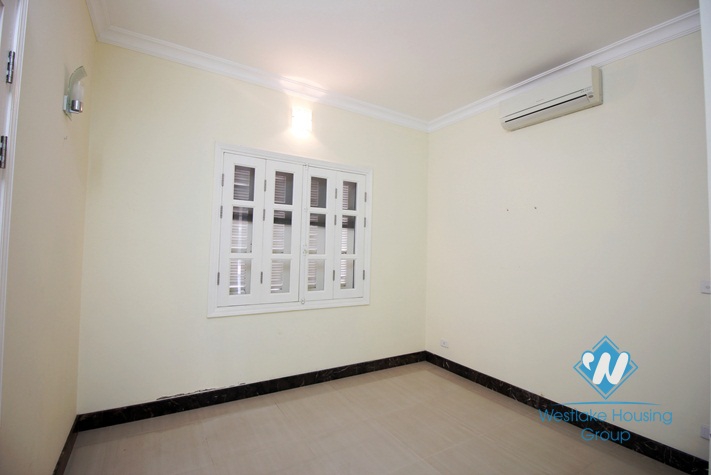 Unfurnished, bright house for rent in Ciputra, Tay Ho, Hanoi